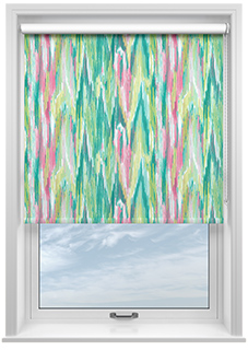 Bombay, Tropical Punch - Twist&Fit Roller Blind